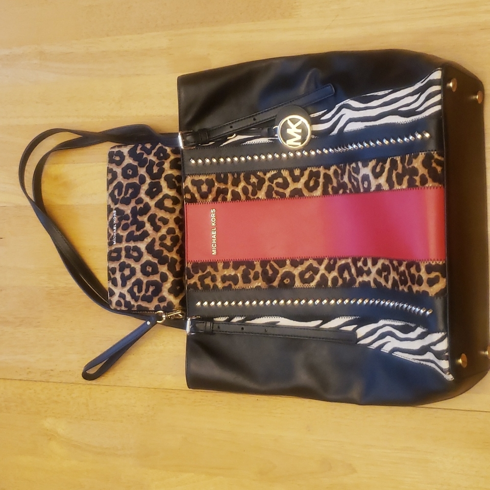 Michael Kors purse and wallet